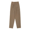 Les Copains Trousers - 25W UK 8 Beige Wool