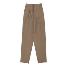  Les Copains Trousers - 25W UK 8 Beige Wool