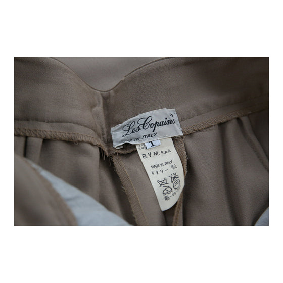 Les Copains Trousers - 25W UK 8 Beige Wool