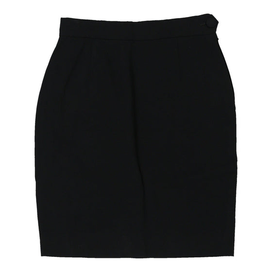 Repetita Juvant Moschino Mini Skirt - 27W UK 8 Black Viscose Blend