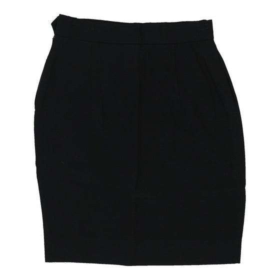 Repetita Juvant Moschino Mini Skirt - 27W UK 8 Black Viscose Blend