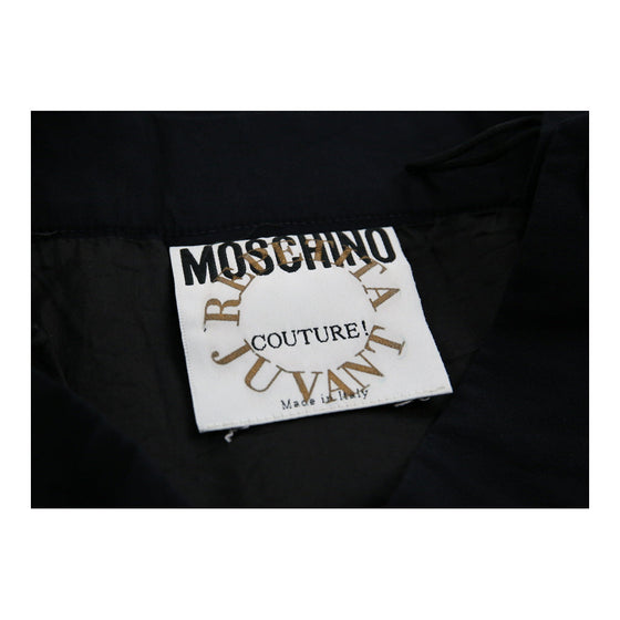 Repetita Juvant Moschino Mini Skirt - 27W UK 8 Black Viscose Blend