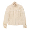 Moncler Jacket - Small Cream Cotton