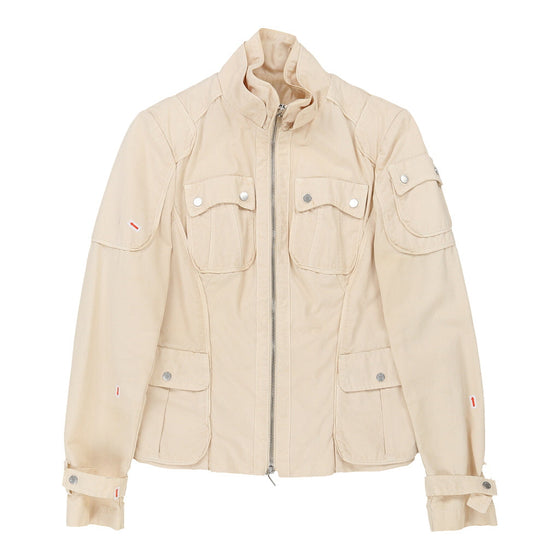 Moncler Jacket - Small Cream Cotton