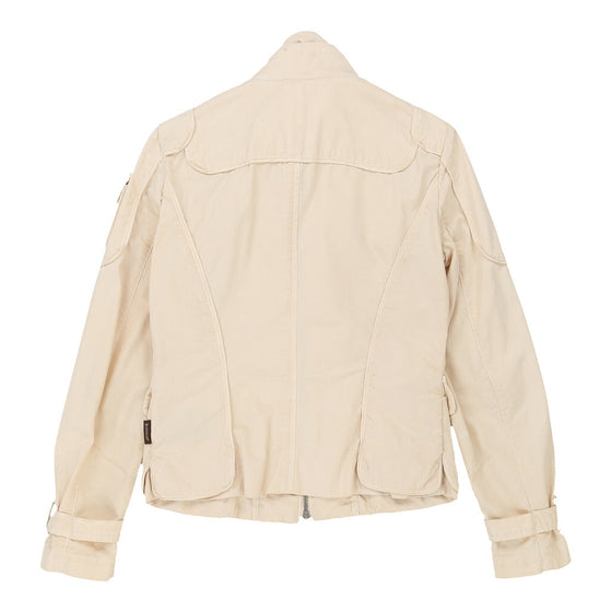 Moncler Jacket - Small Cream Cotton