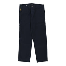  Armani Jeans Trousers - 33W UK 14 Blue Cotton