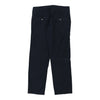 Armani Jeans Trousers - 33W UK 14 Blue Cotton