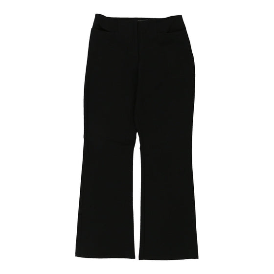 Roccobarocco Trousers - 28W UK 8 Black Polyester Blend