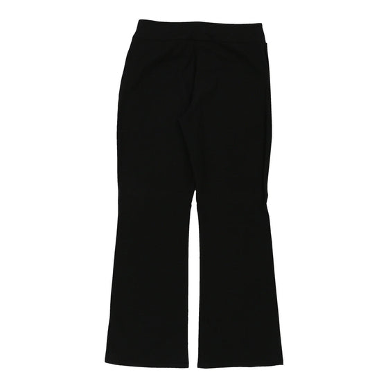 Roccobarocco Trousers - 28W UK 8 Black Polyester Blend