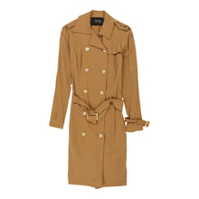  Versace V2 Classic Trench Coat - Small Beige Cotton Blend