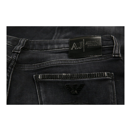 Lotus Armani Jeans Jeans - 29W UK 6 Black Cotton