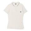 Vintage white Armani Jeans Polo Shirt - mens x-large