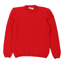  1980s Valentino Jumper - Medium Red Wool Blend