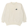 Iceberg Jc De Castelbajac Embroidered Jumper - Large Cream Wool