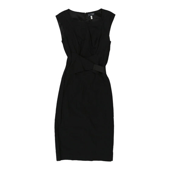 Armani Jeans Midi Dress - XS Black Cotton