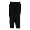 Burberry London Trousers - 28W UK 10 Black Wool Blend