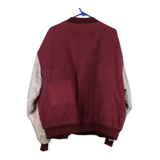 Vintageburgundy Swift Nemesis Varsity Jacket - mens xx-large