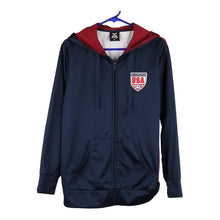  Vintageblue USA Striker Hoodie - mens small