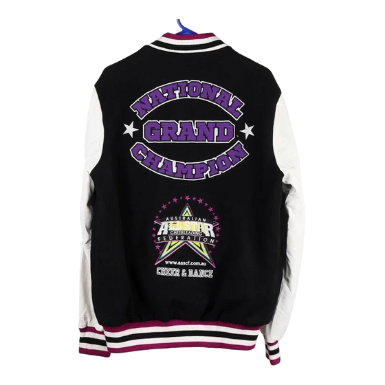 Vintage black Ohio State Australian All Star Cheerleading Varsity Jacket - womens medium