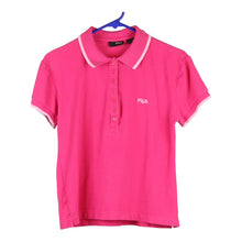  Vintagepink Fila Polo Shirt - womens x-small