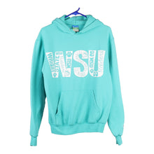  WSU Champion College Hoodie - Small Blue Cotton Blend - Thrifted.com