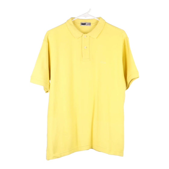 Vintage yellow Fila Polo Shirt - mens large