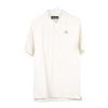 Vintage white Kappa Polo Shirt - mens medium