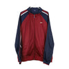 Vintage burgundy Asics Track Jacket - mens xx-large