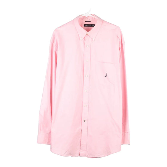 Vintage pink Nautica Shirt - mens x-large