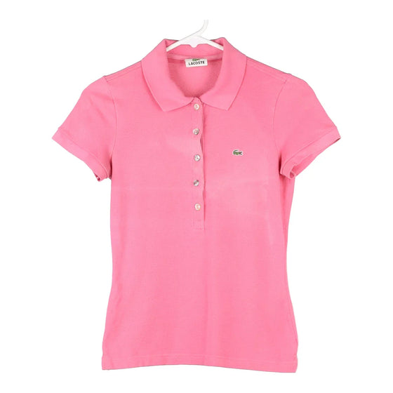 Vintage pink Lacoste Polo Shirt - womens small