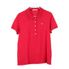 Vintage red Lacoste Polo Shirt - womens medium