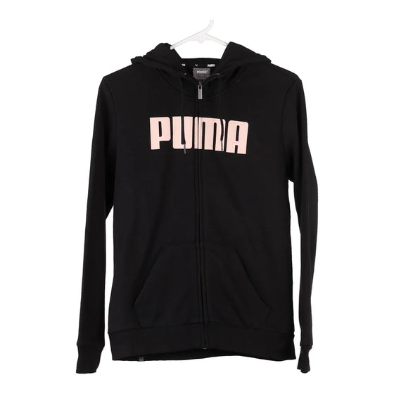 Vintage black Puma Hoodie - womens medium