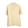 Vintage beige Sergio Tacchini Polo Shirt - mens large