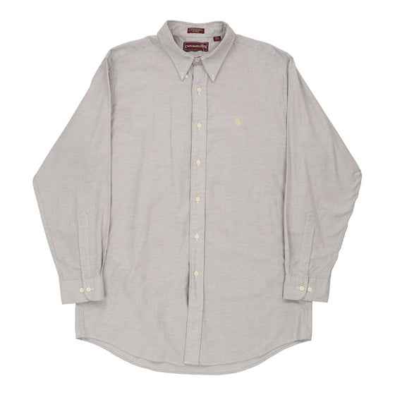 Chaps Ralph Lauren Shirt - XL Grey Cotton