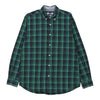 Tommy Hilfiger Checked Shirt - Medium Green Cotton