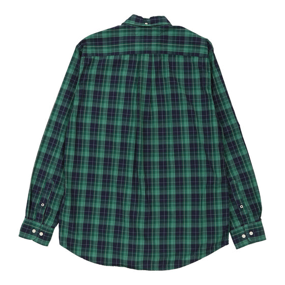 Tommy Hilfiger Checked Shirt - Medium Green Cotton