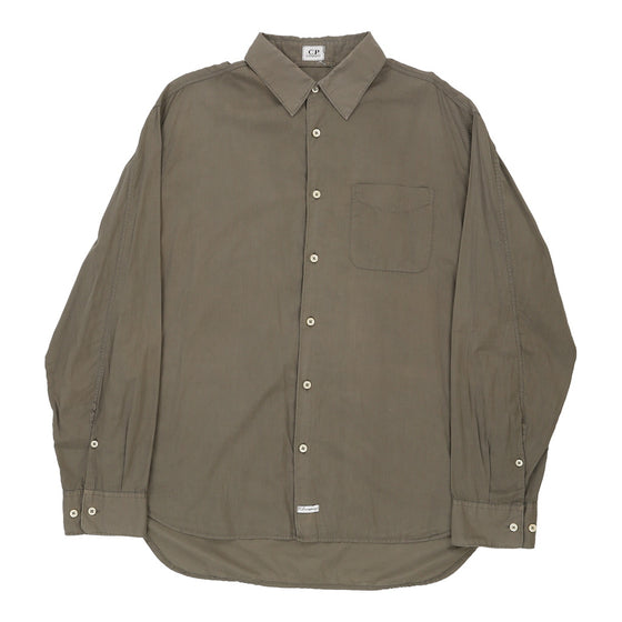 C.P. Company Shirt - 2XL Brown Cotton