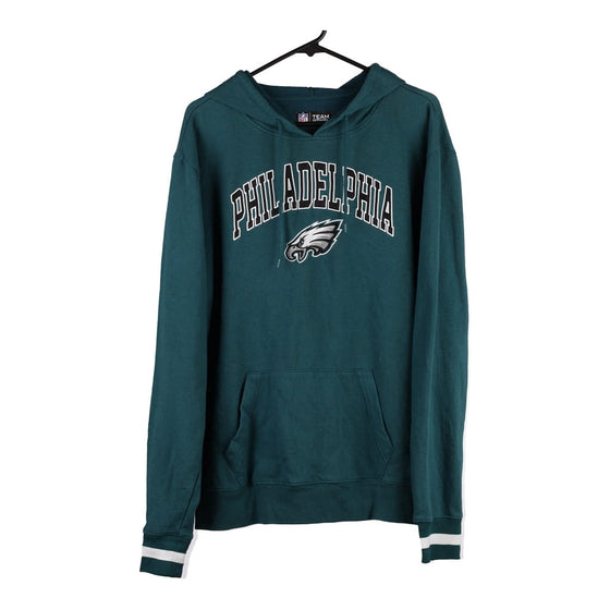 Philadelphia Eagles Nfl Hoodie - XL Green Cotton Blend