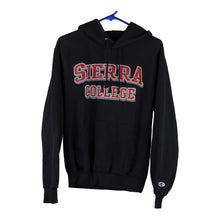  Sierra College Champion College Hoodie - Small Navy Cotton Blend - Thrifted.com