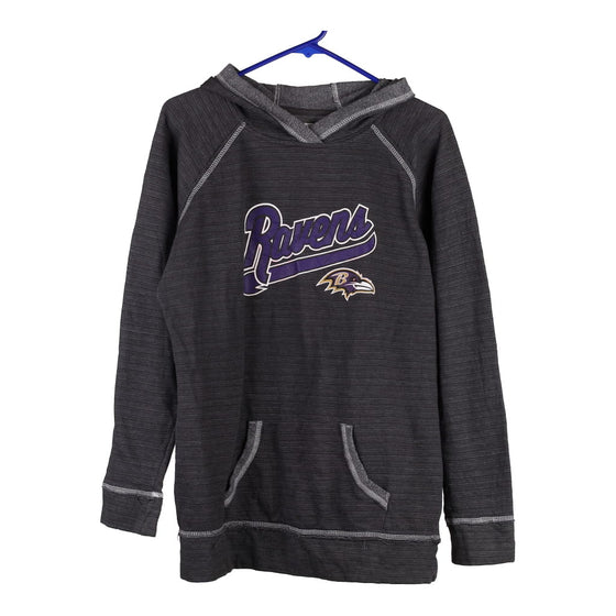 Baltimore Ravens Hooded Sweatshirt Hoodie MEN'S REEBOK NFL GREY