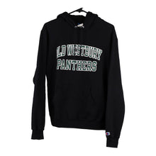  Old Westbury Panthers Champion Hoodie - Small Black Cotton Blend - Thrifted.com