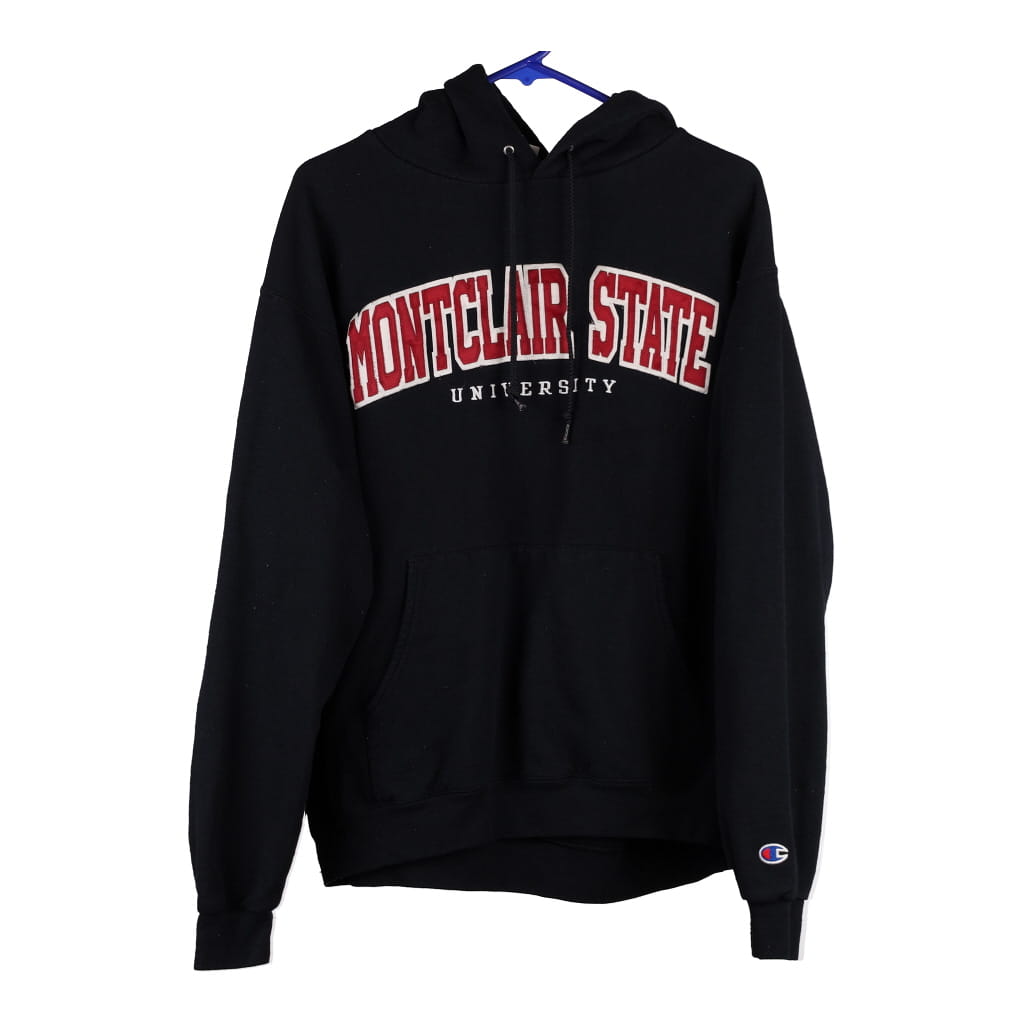 Montclair State University Champion College Hoodie - Large Black Cotto ...