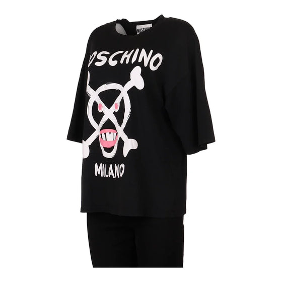 Vintage black Milano Moschino T-Shirt - womens large