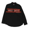 Vintage black Harley Davidson Shirt - mens large