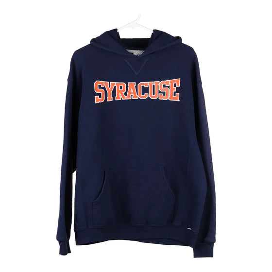 Vintage navy Syracuse Russell Athletic Hoodie - mens large