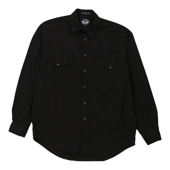 Vintage black Dockers Shirt - mens medium