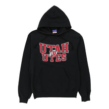  Vintage black Utah Utes Champion Hoodie - mens medium