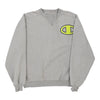 Vintage grey Big C Champion Sweatshirt - mens large