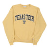 Vintage yellow Texas Tech Champion Sweatshirt - mens small