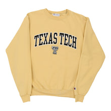  Vintage yellow Texas Tech Champion Sweatshirt - mens small